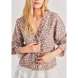 LoveShackFancy Boscom Cardigan Sweater